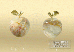53302-1 Яблоко оникс с листком малое d- 45 р.2