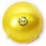 Мяч для худ. гимнастики (19  см, 420 гр)  желт. AB2801