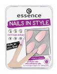 НАКЛАДНЫЕ НОГТИ НА КЛЕЙКОЙ ОСНОВЕ nails in style с наклейками т.03