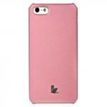 Накладка Jisoncase для iPhone 5s  iPhone 5 цвет светло-розовый JS-IP5-01H
