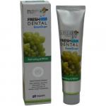 Зубная паста Fresh Dental Nano с серебром и натуральными экстрактами фруктов Зеленый виноград, 160 г