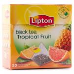 Lipton Tropikal Fruit черный чай в пирамидках, 20 шт.