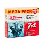 Filtero Таблетки для ПММ 7в1 MEGA PACK 90 шт., арт. 703