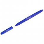 Ручка гелевая стираемая Berlingo "Correct" синяя, 0,6 мм, прорезин. корпус, CGp_60912