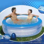 Бассейн надувной аэромассажный Bubble Play Pool 196*53 см Bestway (51109B)