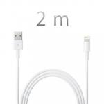USB кабель для iPad 4/ iPad mini/ iPhone 5/ 5s/ iPod touch 5/ iPod nano 7 белый (2 метра)