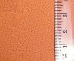 Кожа искусственная арт.КЛ.23675 20х30 см толщ. 0,85 мм цв. оранжевый уп. 2 листа