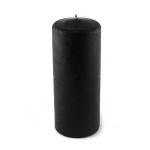 Свеча пеньковая, 7х17 см, черная, время горения 50 ч (кор 16 шт)