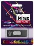 Флэш-диск USB 4GB Mirex HARBOR BLACK (ecopack)