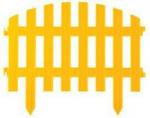 Забор декоративный GRINDA АР ДЕКО, 28x300см, желтый