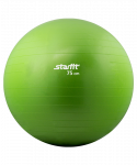 Мяч гимнастический GB-101 75 см, антивзрыв, зеленый