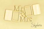 Фоторамка "Mr&Mrs"