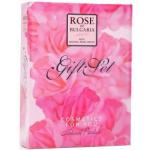 Подарочный набор Rose of Bulgaria № 1 (Натуральная розовая вода 230мл, Натуральное мыло ручной работы Роза 30г х 4, Крем для лица 100мл)