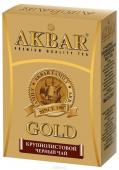 AKBAR Gold чай черный КРУПНЫЙ ЛИСТ, 250 г