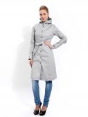 120383 плащ женский 16272/NN, COAT, light grey