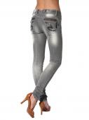 120023 джинсы женские 19384 EUS, Grey denim, str., w. light