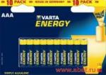 Элемент питания Varta 4103.229.491 Energy LR03/286 BL10