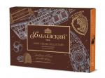 Конфеты в коробке Бабаевский Дробленый миндаль и ореховый крем в темном шоколаде