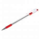 Ручка шариковая Berlingo "Mega Soft", красная, 0,5 мм, грип, CBp_50513