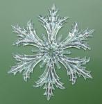 Декоративная снежинка, цвет хрустальный, арт. СП125001