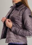 ДК-505  женская демисезонная куртка цв.серый