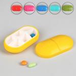 Таблетница "Pill Box", 6 секций, цвет МИКС