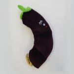 Сушки-игрушки "Фрукты/Овощи" на лезвия Баклажан
