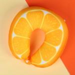 Антистресс-подголовник "Долька апельсина" на застёжке