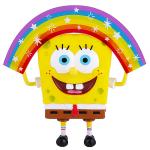 SpongeBob игрушка пластиковая 20 см - Спанч Боб радужный (мем коллекция)