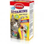 3005 Санал д/кошек Витамин (Содержит В1, В2, В6, В12) 400 гр.*6