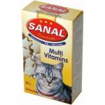 3700 Санал д/кошек Премиум с пшеничными зародышами 85 таб.*14