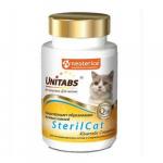 U302 унитаб.с SterilCat с Q10 Витамины д/кастрированных котов и стерилизованных кошек 120 таб.*12