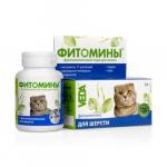 Фитомины д/кошек для Шерсти 100 таб.*1*30