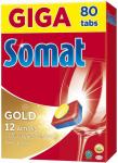 Таблетки для посудомоечных машин Somat All in gold, 80 шт