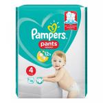 PAMPERS Подгузники-трусики Pants для мальчиков и девочек Maxi (9-15 кг) Микро Упаковка 16