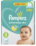 *СПЕЦЦЕНА PAMPERS Подгузники Active Baby-Dry Midi (6-10 кг) Упаковка 82