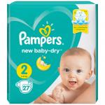 PAMPERS Подгузники New Baby-Dry Mini (4-8 кг) Упаковка 27