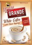 Kapal Api Кофе 3 в 1 Grande white (белый)  coffe с шоколадной крошкой (20 пак.x20 г)