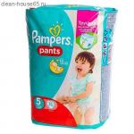 PAMPERS Подгузники-трусики Pants для мальчиков и девочек Junior (12-17 кг) Микро Упаковка 15