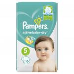 *СПЕЦЦЕНА PAMPERS Подгузники Active Baby-Dry Junior (11-16 кг) Упаковка 16