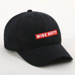 Кепка "Wine not?", цвет черный