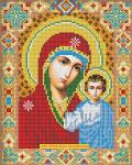"Икона Казанская Богородица" набор для частичной выкладки стразами