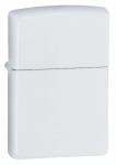 Зажигалка Zippo Classic с покрытием White Matte, латунь/сталь, белая, матовая, 36x12x56 мм