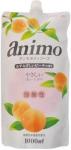 Мыло для тела rocket soap "animo" слабокислотное, с ароматом персика, мягкая упаковка 1000 мл