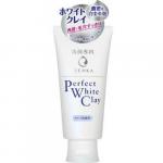 Пенка для лица с белой глиной "идеальное очищение" shiseido "senka", туба 120 г