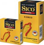 Презерватив Sico №3 (Ribbed) ребристый (ИМН)