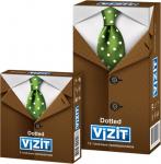 Презерватив VIZIT №12 Dotted Точечные (4187) (ИМН)
