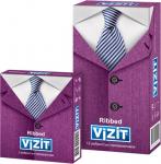Презерватив VIZIT №12 Ribbed Ребристые (4200) (ИМН)
