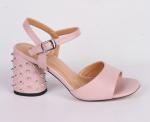 9B052-03-19-8 розовый (Иск.кожа/Иск.кожа) Туфли летние открытые женские