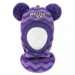 Шапка-шлем для девочки RKN1819-2_OWL_purple